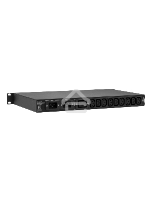 Автоматический ввод резерва ELEMY RACK ATS, 1U, 220В, 16А, OLED, Ethernet, in (2) C20, out (1) C19 (9) C13
