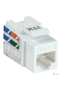 Модуль Keystone Jack кат. 5E UTP 110 IDC 90 град. | CS1-1C5EU-11 | ITK