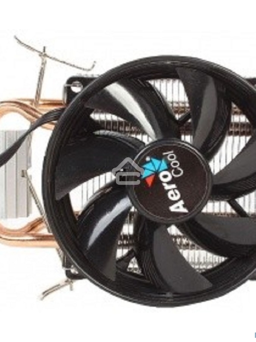 Кулер для процессора AeroCool / Formula Verkho 2 серебристый, 90 мм, алюминий/медь, 2000 об/мин, 25 дБ, 4 pin, 110 Вт, 125 мм