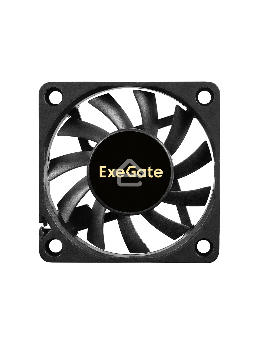 Вентилятор для корпуса ExeGate EX06010S3P-24 черный, 60 мм, 3000 об/мин, 24.1 дБ, 3 pin