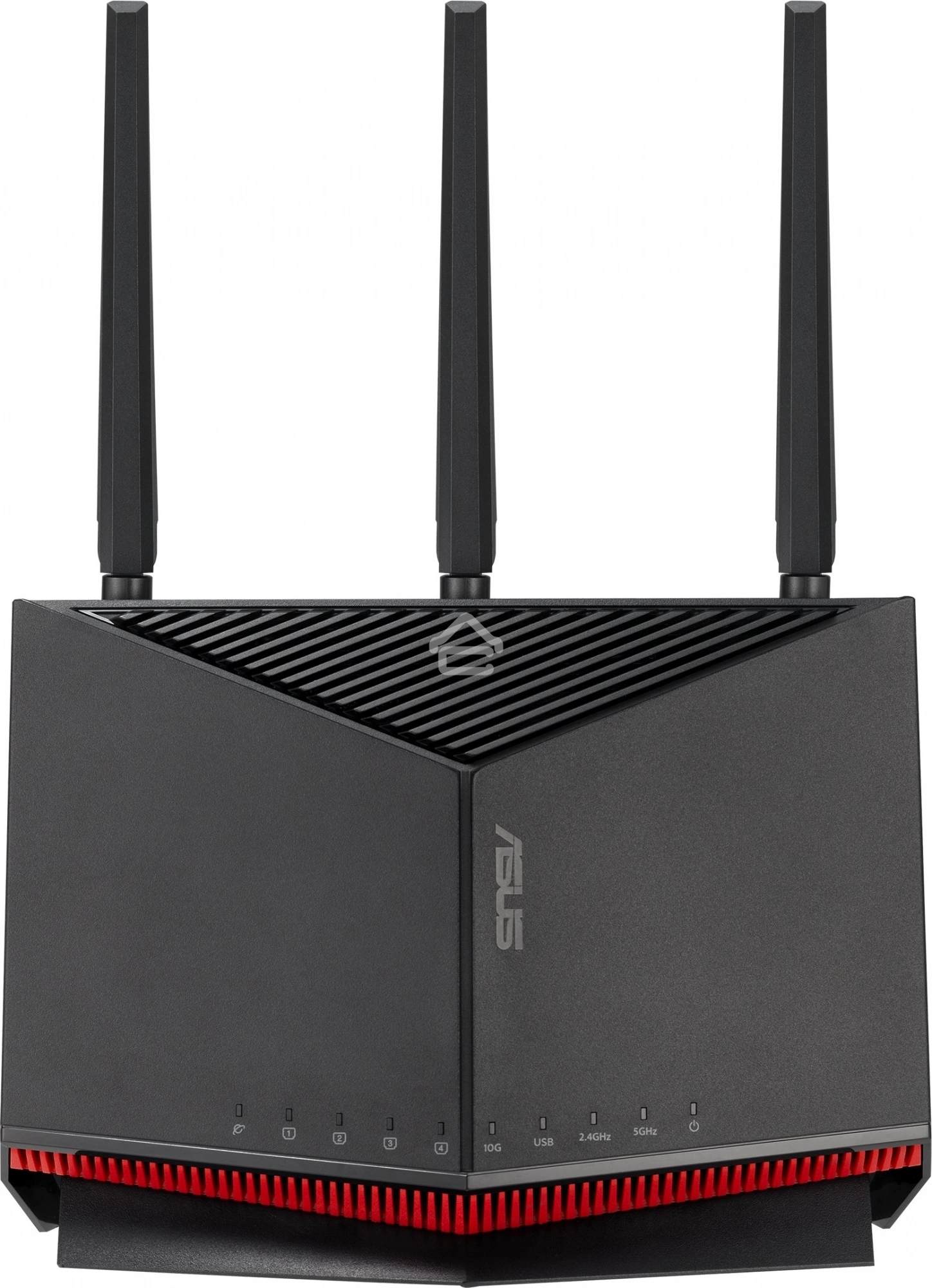 Маршрутизатор ASUS RT-BE86U, черный/красный, 90IG08W0-MO9A0V