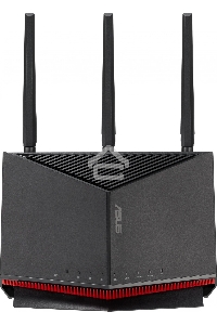 Маршрутизатор ASUS RT-BE86U, черный/красный, 90IG08W0-MO9A0V