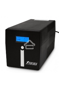 Источник бесперебойного питания PowerMan Smart Sine 1000 black (Pure Sine Wave/LCD Display/USB/Software/RJ11/45)