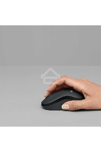 Мышь беспроводная Logitech M220 SILENT черный, 1000 dpi, радиоканал, USB, кнопки - 3
