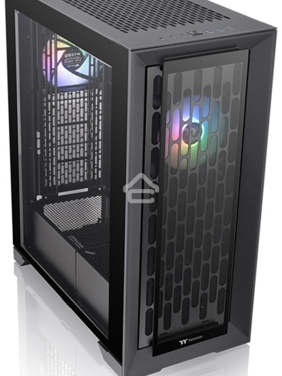 Компьютерный корпус Thermaltake CTE T500 TG ARGB черный без БП ATX 3x140mm 2xUSB3.0 1xUSB3.1 audio bott PSU