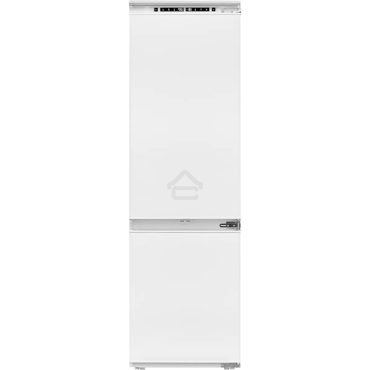 Встраиваемый холодильник Kuppersberg RBN 1760, High-Tech, объем 237 л, скользящий фасад, электронное управление, No Frost, антибактериальный пластик, звуковой сигнал при открытой дверце, перенавешиваемые двери, LED освещение, уровень шума 41 дБ, энергоэфф