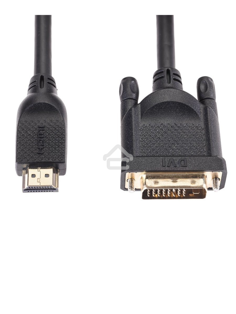 Кабель HDMI AM/DVI(24+1)M, 5м, CU, 1080P@60Hz, 2F, VCOM CG484GD-5M