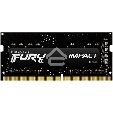 Оперативная память Kingston Fury Impact, DDR4, 16GB (1x16GB), 3200MHz, CL20, SO-DIMM