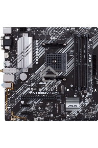 Материнская плата ASUS PRIME B550M-A WIFI II, AM4, AMD B550, 4xDDR4, 4xSATA, 2xM.2, 1xPCI-E 4.0 x16, 2xPCI-E x1, 1xDVI-D, 1xHDMI, 1xVGA, 1x 1Gb LAN, 2xUSB-A 3.2 Gen 2, 4xUSB-A 3.2 Gen 1, 3x3.5 мм, 7.1, Micro-ATX