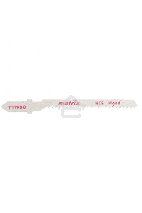 Полотна для электролобзика  по дереву, 3 шт.T119BO, 50 x 2 мм, HCS, фигур. рез Matrix