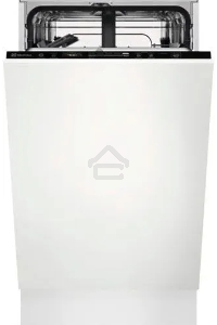 Встраиваемая посудомоечная машина Electrolux KESC2210L 45 см, загрузка на 9 комплектов посуды, сенсорное управление, 8 программ