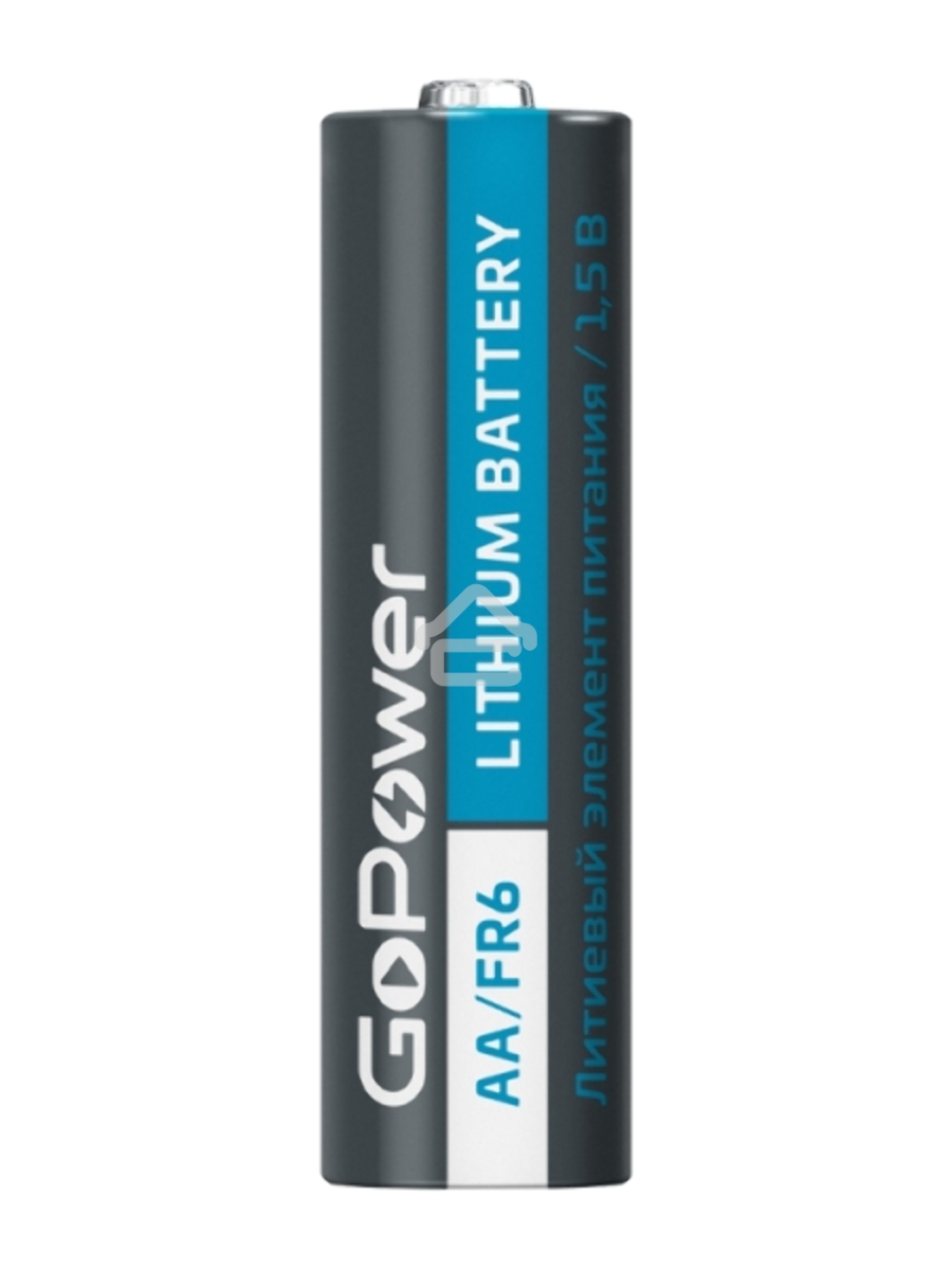 Батарейка GoPower FR6 AA BOX10 Lithium 1.5V