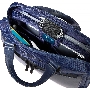 Деловая сумка Piquadro Orion CA6623S136/BLU с отделением для ноутбука синий ткань/натур.кожа