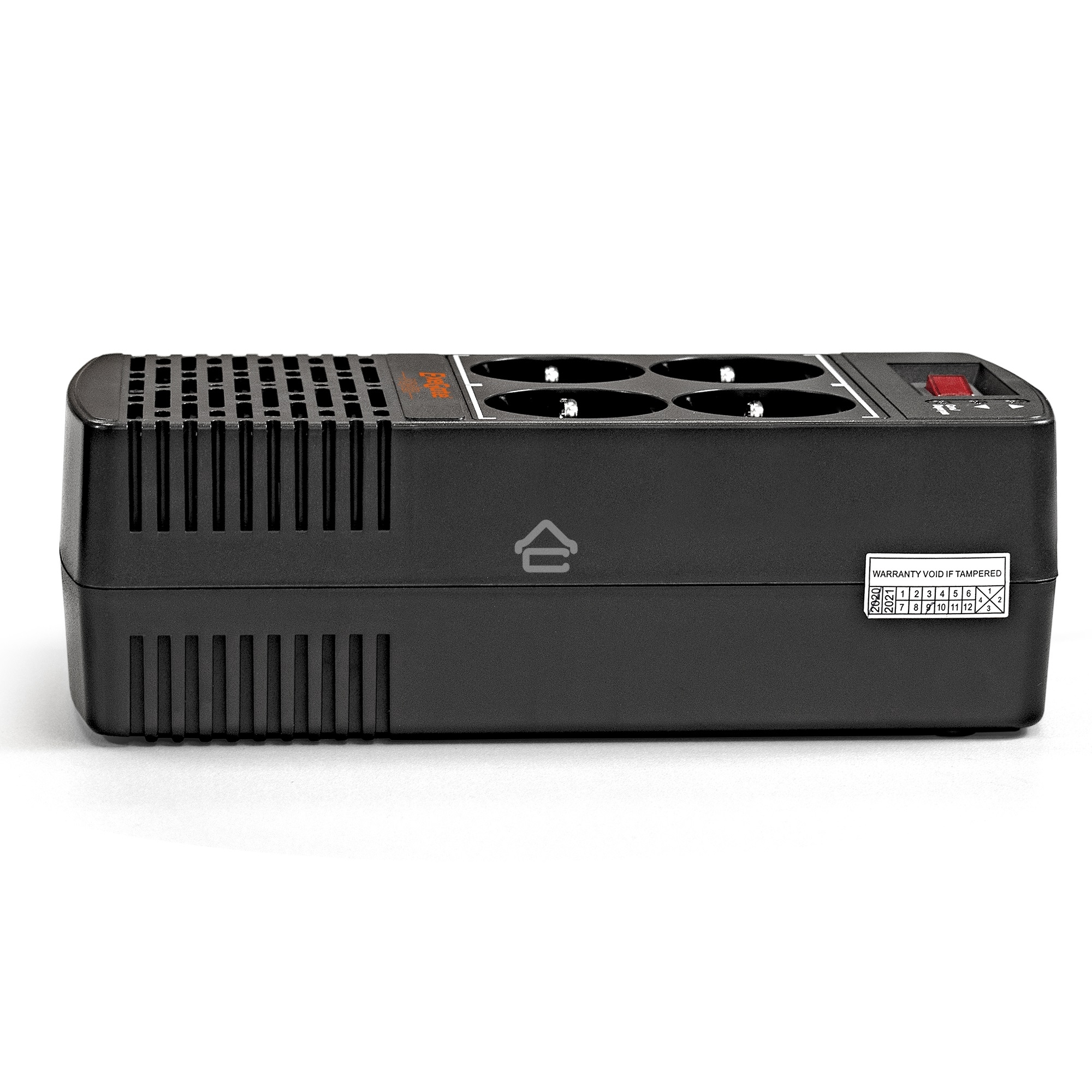 Стабилизатор ExeGate Power AD5000-500 (500VA/300W, диапазон 150...280В, 4 евророзетки)