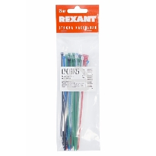 Хомут-стяжкa нeйлонoвая Rexant 150x2,5 мм, цветная, упаковка 25 шт.