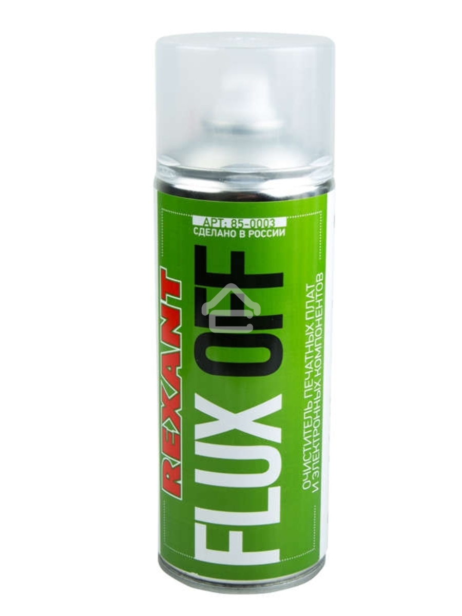 Очиститель печатных плат FLUX OFF, Rexant, 400 мл, аэрозоль