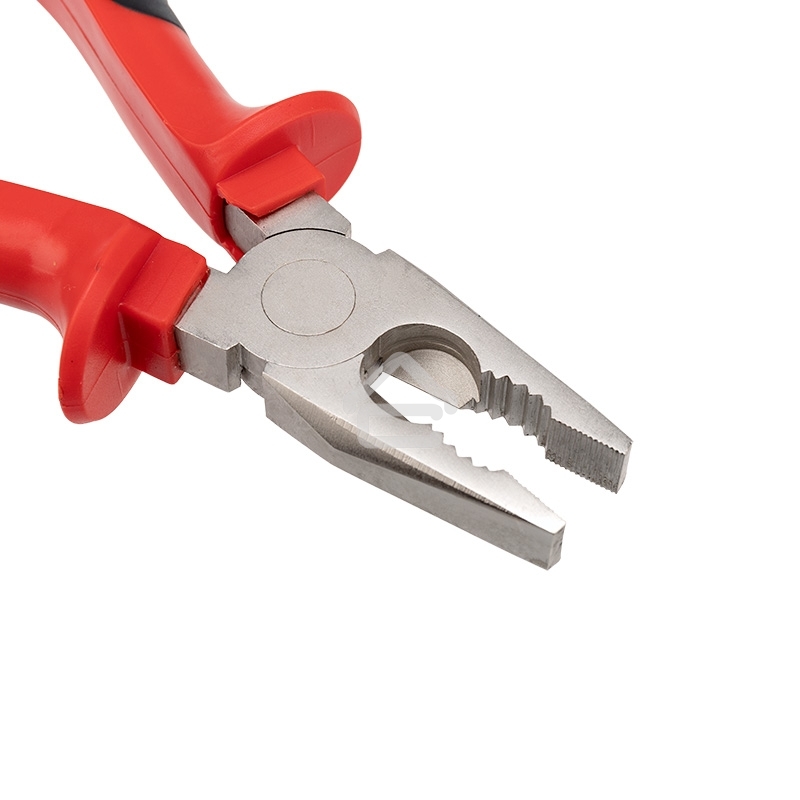 Плоскогубцы комбинированные Rexant 180 мм никелированные, двухкомпонентные рукоятки