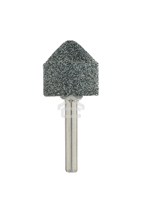 Шарошка абразивная, конус, для дрели, 25 x 25 мм, хвостовик d6 мм, 63С  Denzel