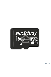 Флеш карта SDmicro Card 16GB Smartbuy Сlass 10 (без адаптеров)