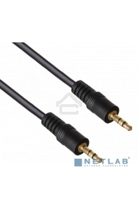 Кабель аудио Exegate 3.5mm Jack M - 3.5mm Jack M 2м  позолоченные разъемы