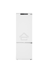 Встраиваемый холодильник Maunfeld MBF19369NFWGR LUX Inverter белый двухкамерный 257/84л морозилка снизу
