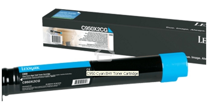 Картридж лазерный Lexmark C950X2CG голубой для C950
