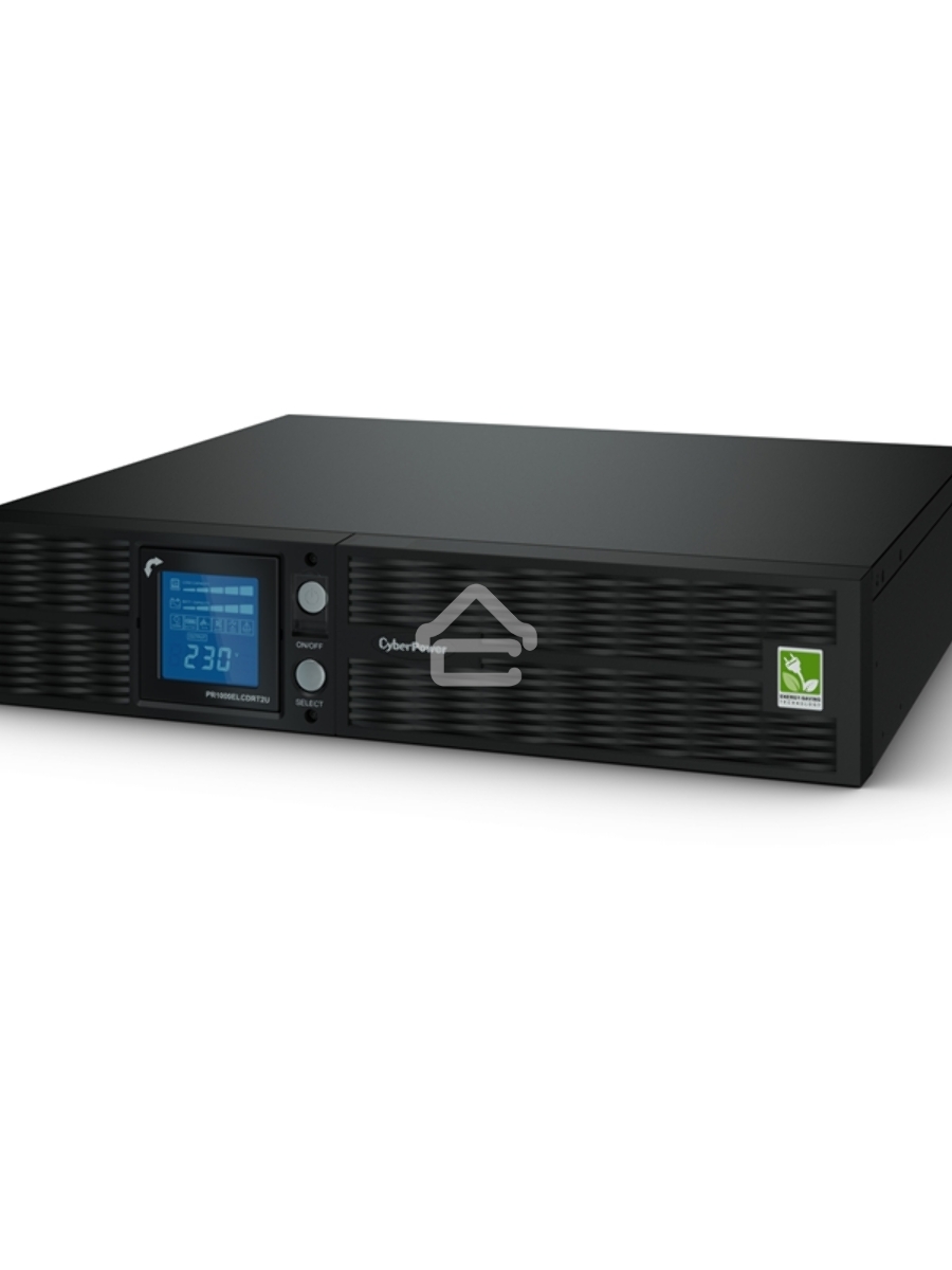 Источник бесперебойного питания CyberPowerLine-Interactive PR1000ELCDRT2UA 1000VA/900W USB/RS-232/Dry/EPO/SNMPslot/RJ11/45 (8 IEC С13)