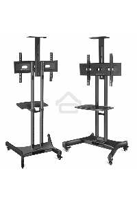 Мобильная стойка ONKRON TS1551 черный