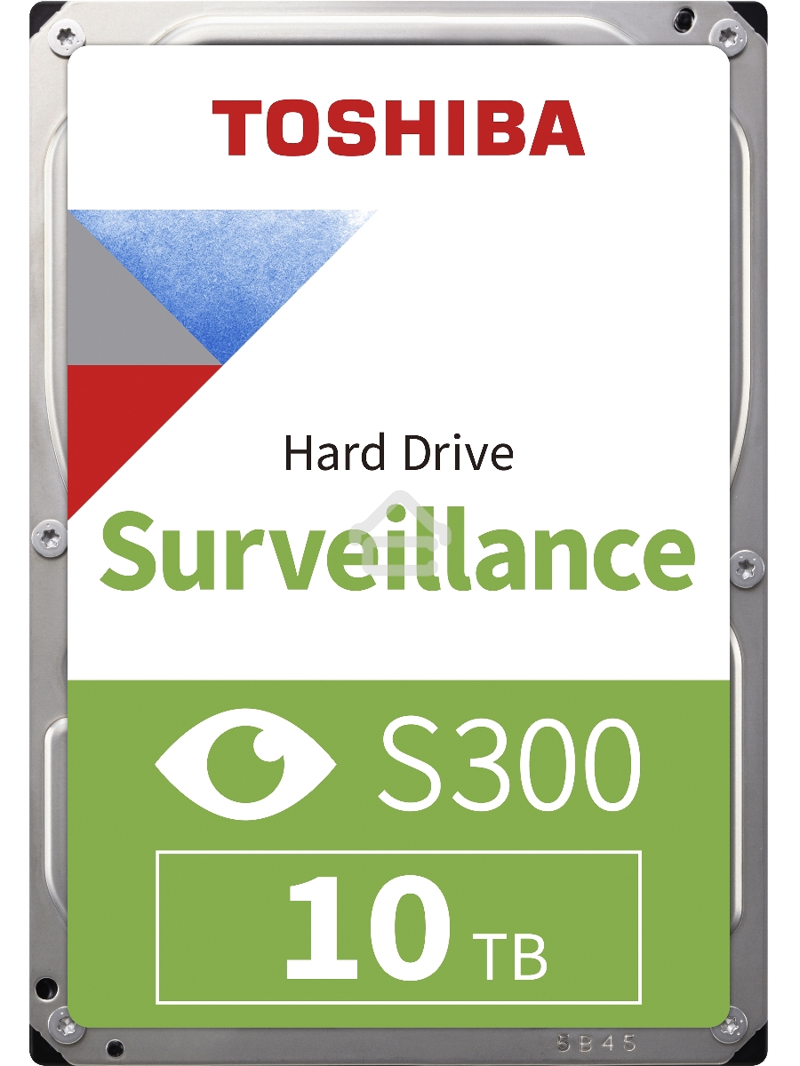Жесткий диск Toshiba SATA-III 10Tb HDWT31AUZSVA Surveillance S300 (7200rpm) 256Mb 3.5