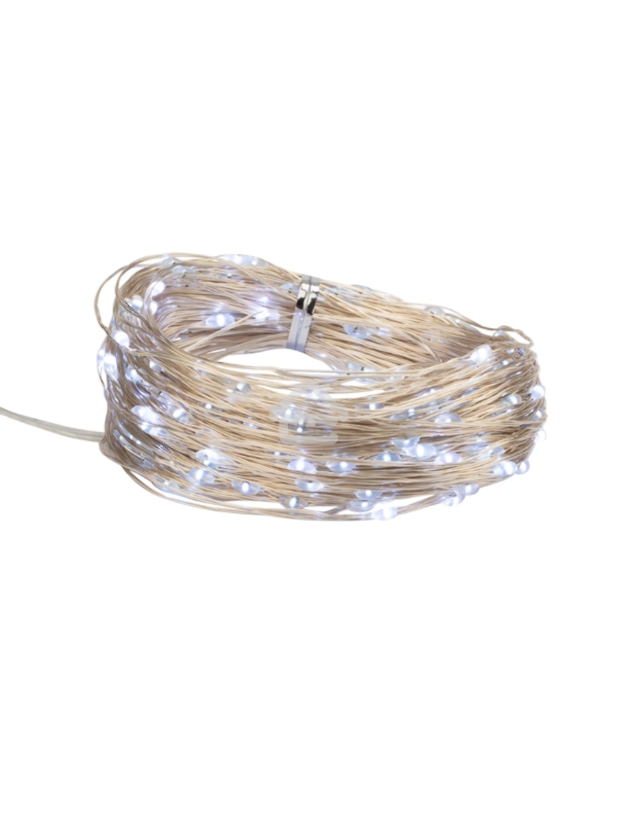 Гирлянда «Роса» с трансформатором, 20 м, 200 LED, белое свечение NEON-NIGHT