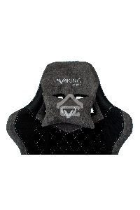 Кресло игровое Бюрократ VIKING 7 KNIGHT B FABRIC черный текстиль/эко.кожа крестовина металл/пластик