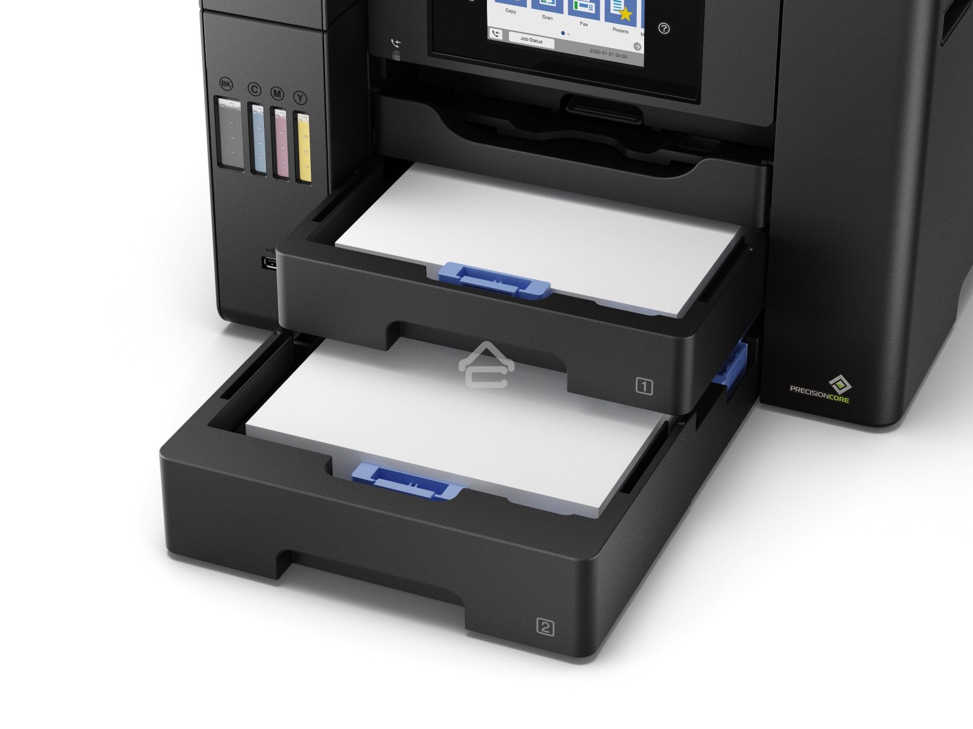 МФУ струйный Epson L6550 (C11CJ30404), A4, цветной, печ. до 25/12 стр/мин.(ч/б/цв.), скан. до 27.5 стр/мин., 4800x2400 dpi (печ.), 2400x1200 dpi (скан.), Ethernet, USB, Wi-Fi