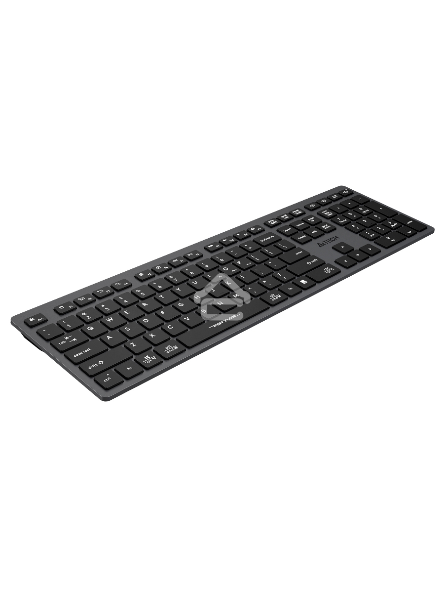 Клавиатура A4Tech Fstyler FBX50C беспроводная, USB, Bluetooth/Радиоканал, серый