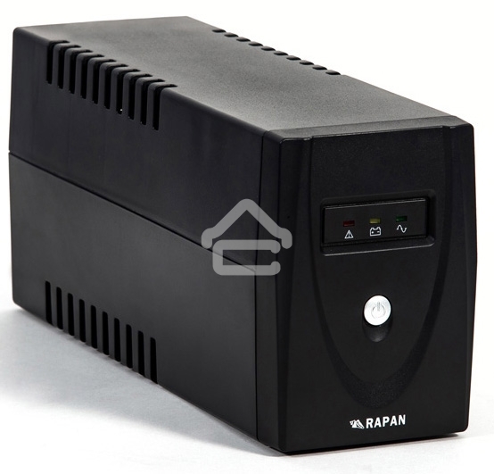 Источник бесперебойного питания RAPAN-UPS 600 220В 600В.А/350Вт меандр с АКБ 7А.ч интерактивный Бастион 739