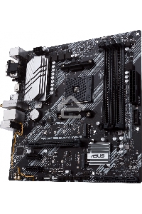 Материнская плата ASUS PRIME B550M-A WIFI II, AM4, AMD B550, 4xDDR4, 4xSATA, 2xM.2, 1xPCI-E 4.0 x16, 2xPCI-E x1, 1xDVI-D, 1xHDMI, 1xVGA, 1x 1Gb LAN, 2xUSB-A 3.2 Gen 2, 4xUSB-A 3.2 Gen 1, 3x3.5 мм, 7.1, Micro-ATX