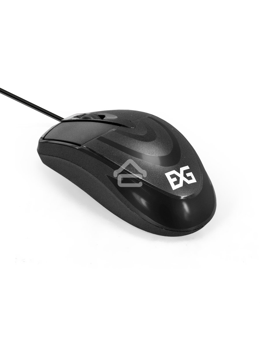 Мышь проводная ExeGate Professional Standard SH-8025 черный, 1000 dpi, USB, кнопки - 3