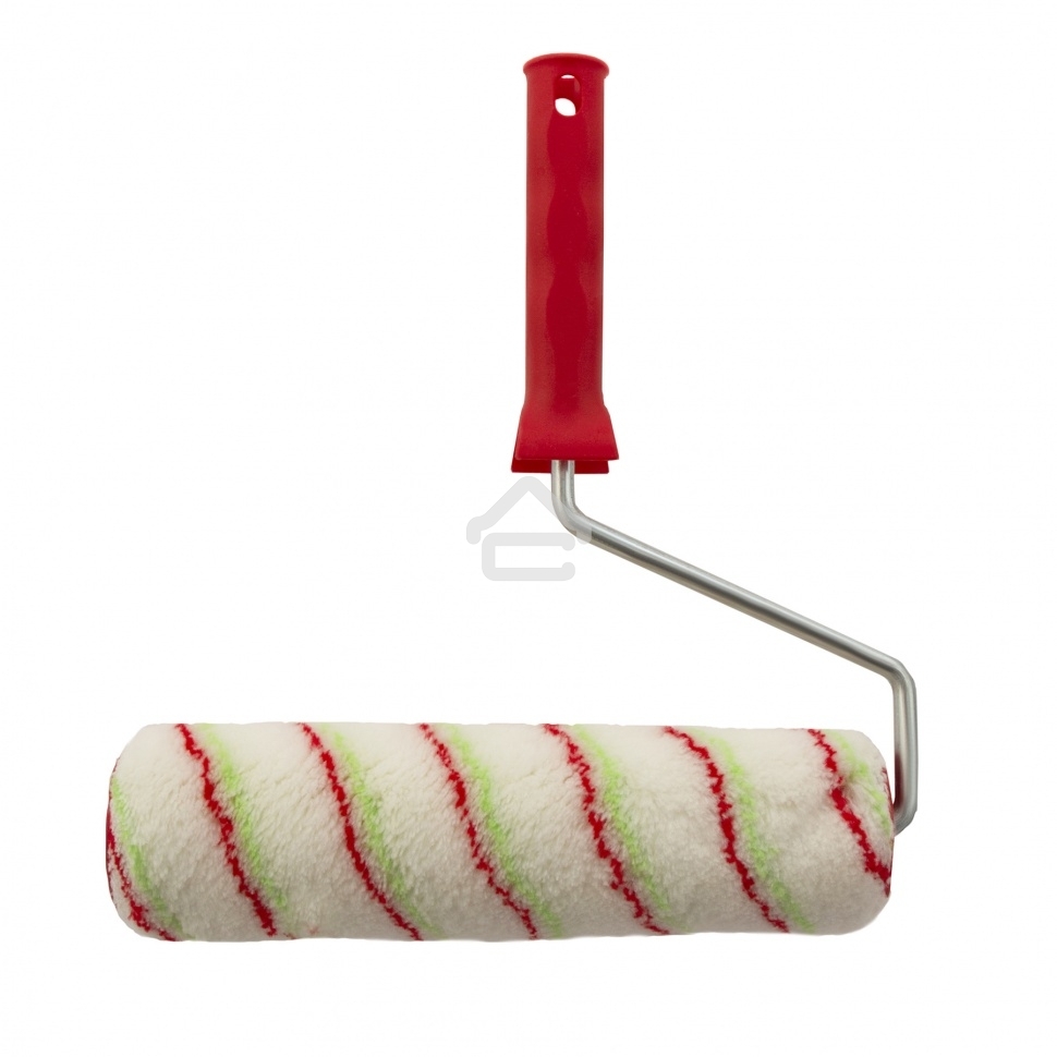 Валик Сибртех Эмали, 250 мм, ворс 12 мм, D 48 мм, D ручки 8 мм, полиамид,полиакрил