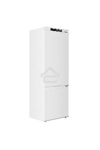 Встраиваемый холодильник Maunfeld MBF19369NFWGR LUX Inverter белый двухкамерный 257/84л морозилка снизу