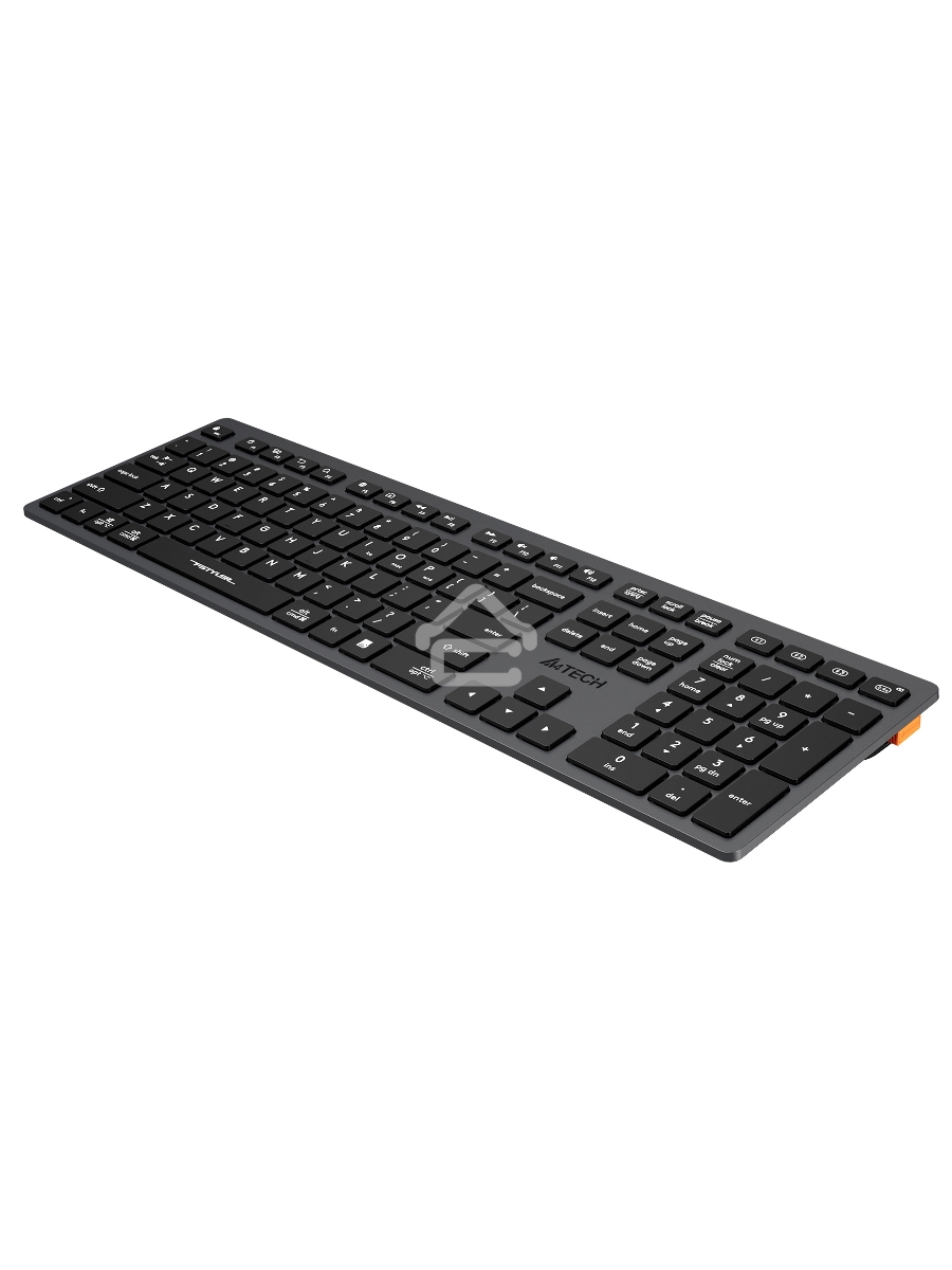 Клавиатура A4Tech Fstyler FBX50C беспроводная, USB, Bluetooth/Радиоканал, серый