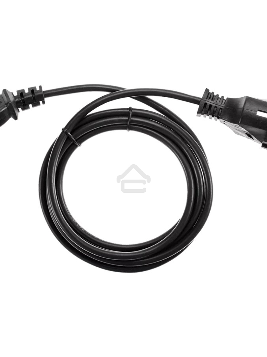 Кабель компьютер - розетка 3m 220V (Европейский стандарт) VCOM/TELECOM