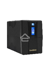 Источник бесперебойного питания ExeGate Power Smart ULB-1000.LCD.AVR.4C13.RJ.USB <1000VA/550W, LCD, AVR, 4*C13, RJ45/11,USB, Black>