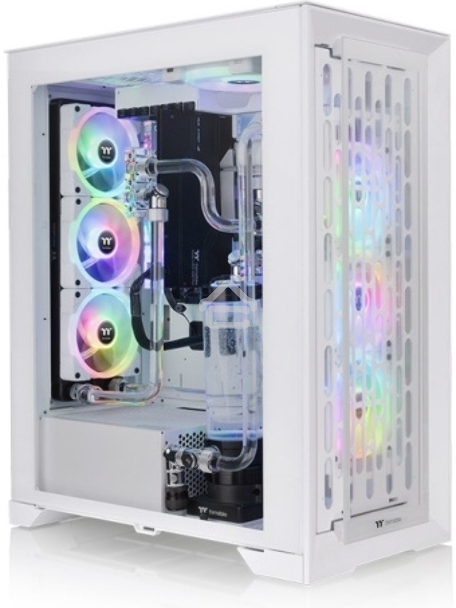 Компьютерный корпус Thermaltake CTE T500 TG ARGB белый без БП ATX 3x140mm 2xUSB3.0 1xUSB3.1 audio bott PSU