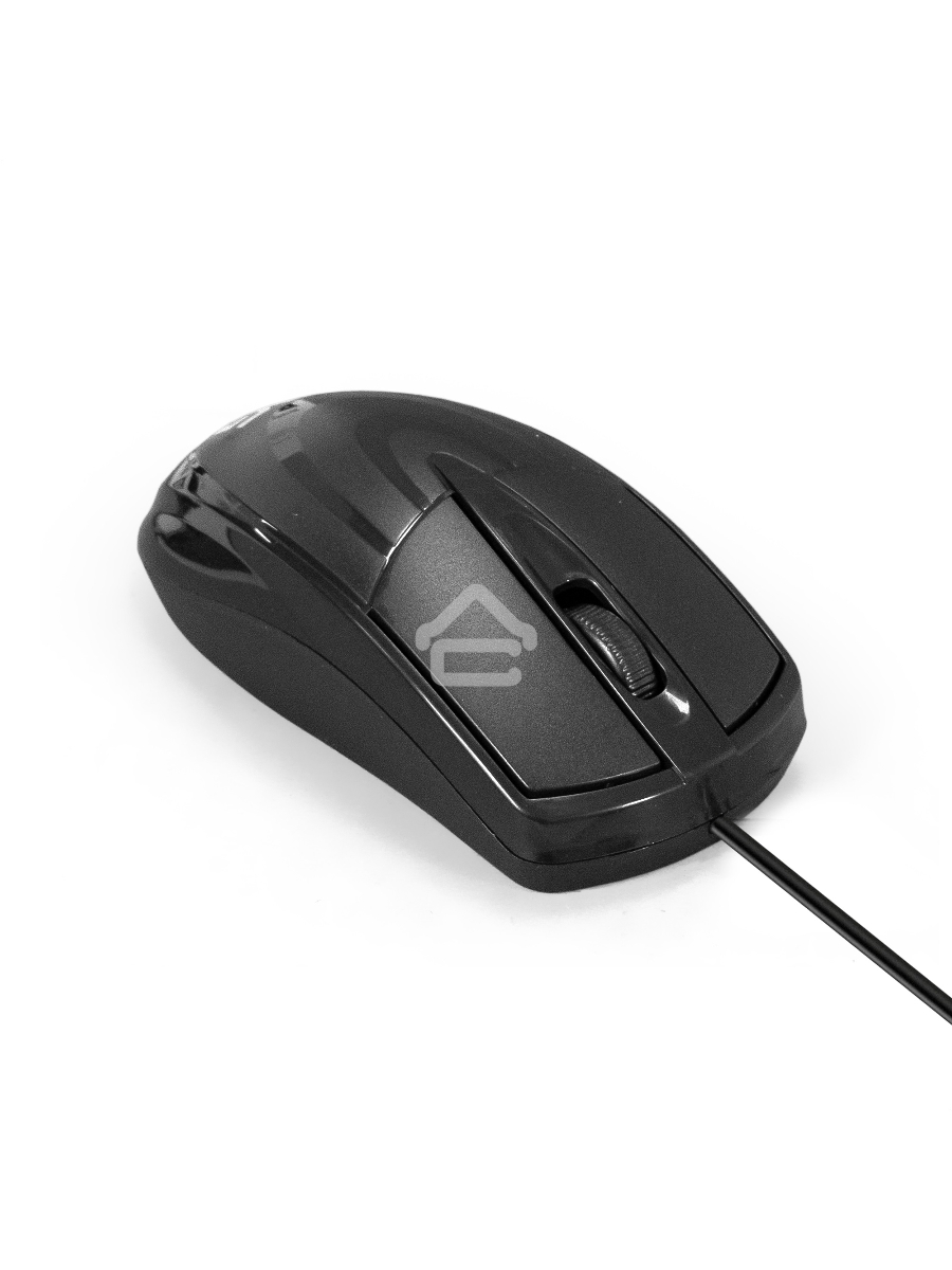 Мышь проводная ExeGate Professional Standard SH-8025 черный, 1000 dpi, USB, кнопки - 3