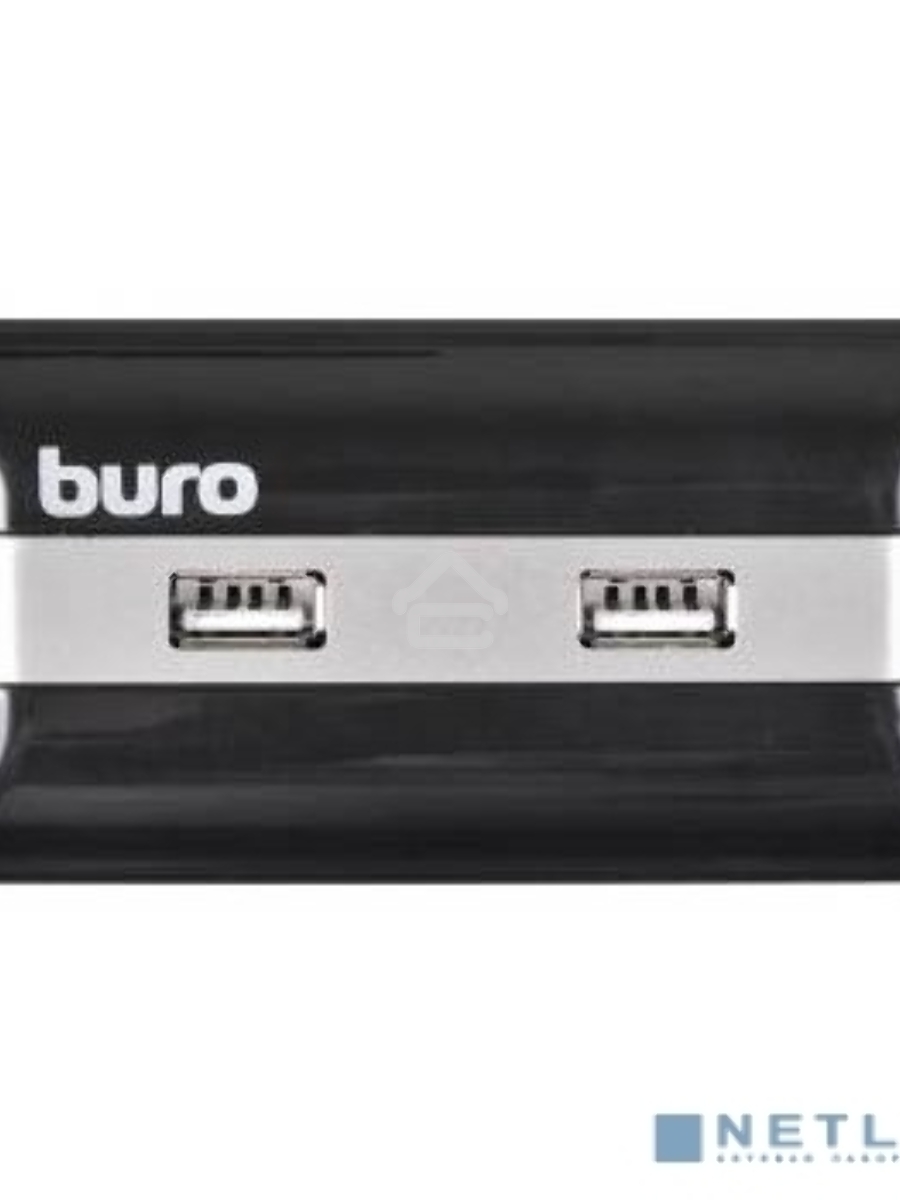 Разветвитель USB 2.0 Buro BU-HUB7-U2.0 7порт. черный