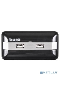 Разветвитель USB 2.0 Buro BU-HUB7-U2.0 7порт. черный