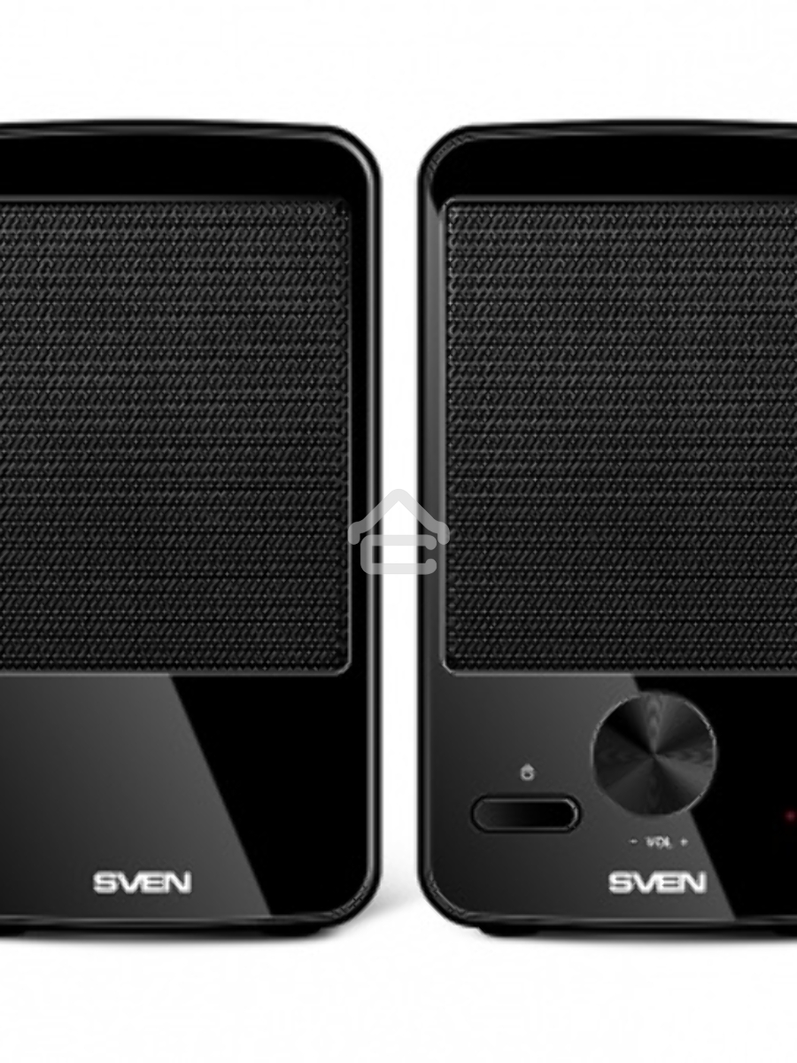 Колонки SVEN 312, черный {2.0, 100 – 20 000 Гц, 4Вт}