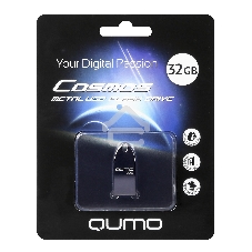 Флешка USB 2.0 QUMO 32Gb, Cosmos QM32GUD-Cos-d Dark