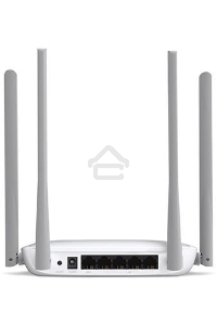 Беспроводный маршрутизатор Mercusys MW325R, 300Мбит/с,  4 порта 100 Мбит/с, 4 фиксированных антенны