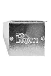Блок розеток Rem-10 без шнура с фил. и инд., 7 Schuko, вход IEC 60320 C14, 10A, алюм., 19