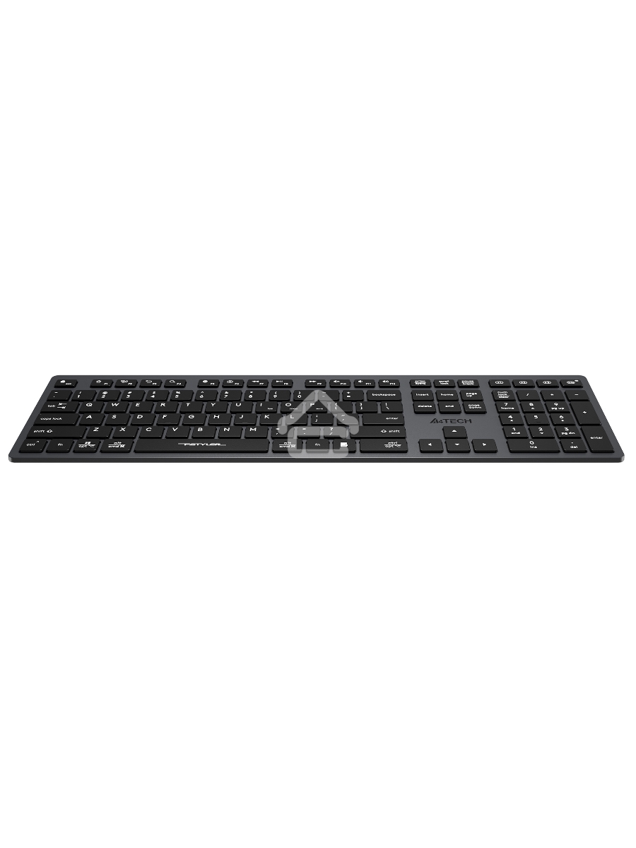 Клавиатура A4Tech Fstyler FBX50C беспроводная, USB, Bluetooth/Радиоканал, серый
